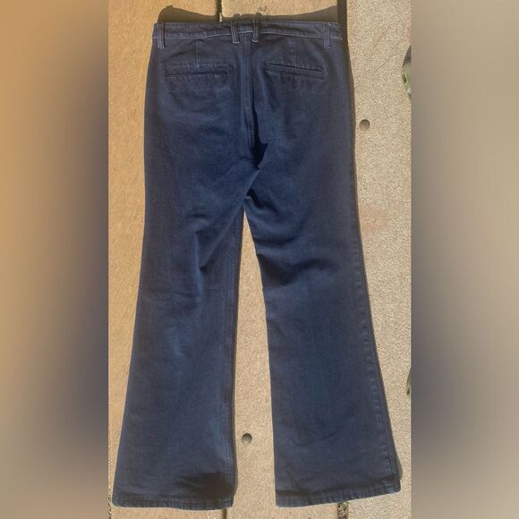 Theroy Wm’s Sz 6 Blue Dark Wash Bootleg Denim Jeans - Picture 3 of 5